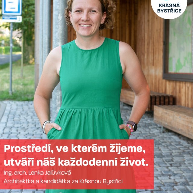 🍀 Představujeme vám další kandidátku za Krásnou Bystřici – Lenku Jalůvkovou 🍀 Představujeme vám další kandidátku za Krásnou Bystřici – Lenku Jalůvkovou
